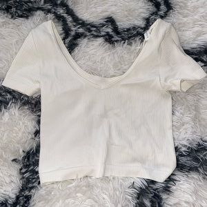 Aeropostale V-Neck Crop Top